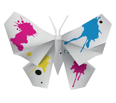 Origami Schmetterling